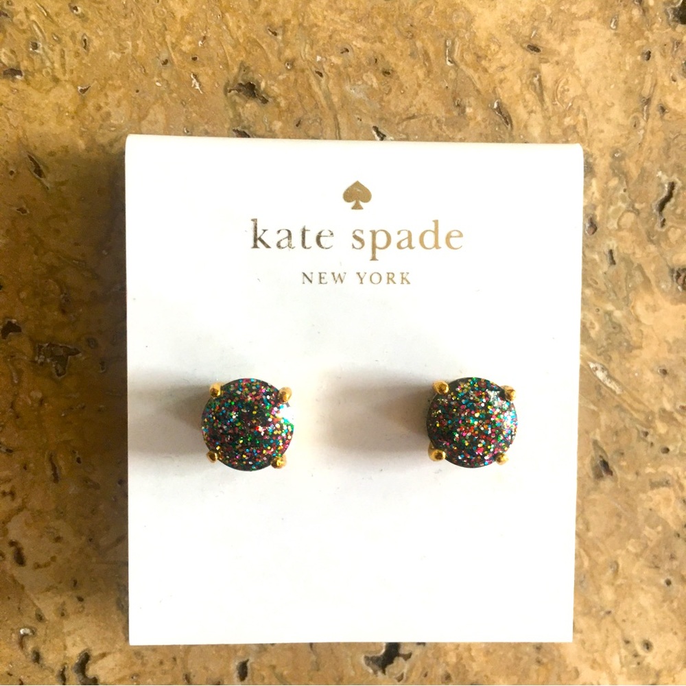 Kate Spade Glitter Studs
